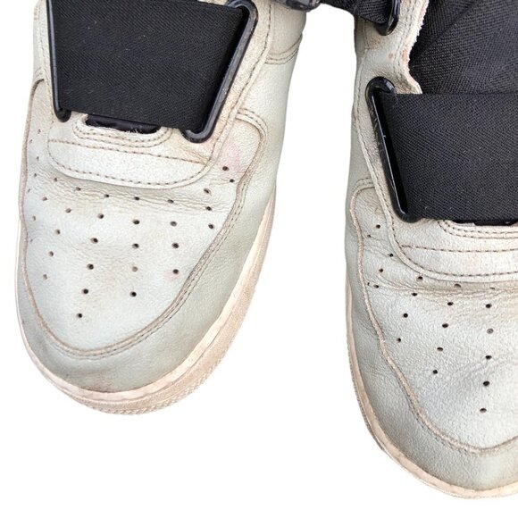 2018 Nike Air Force 1 Low Utility Spruce Fog Black Size 13 - Picture 11 of 16